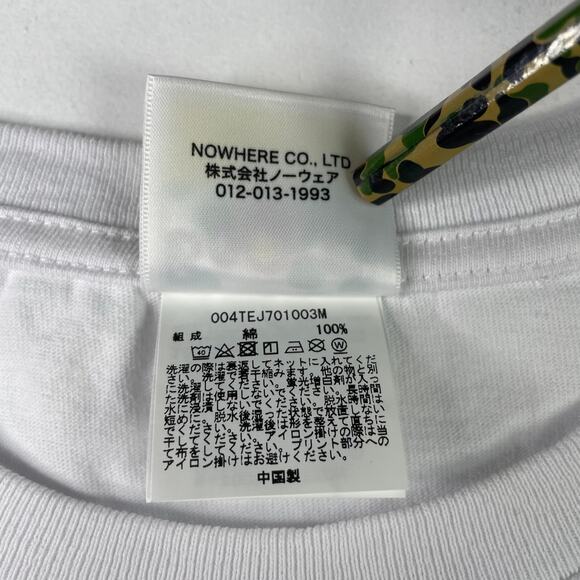 BAPE Baby Milo Pirate Tee Size L - Picture 7 of 9